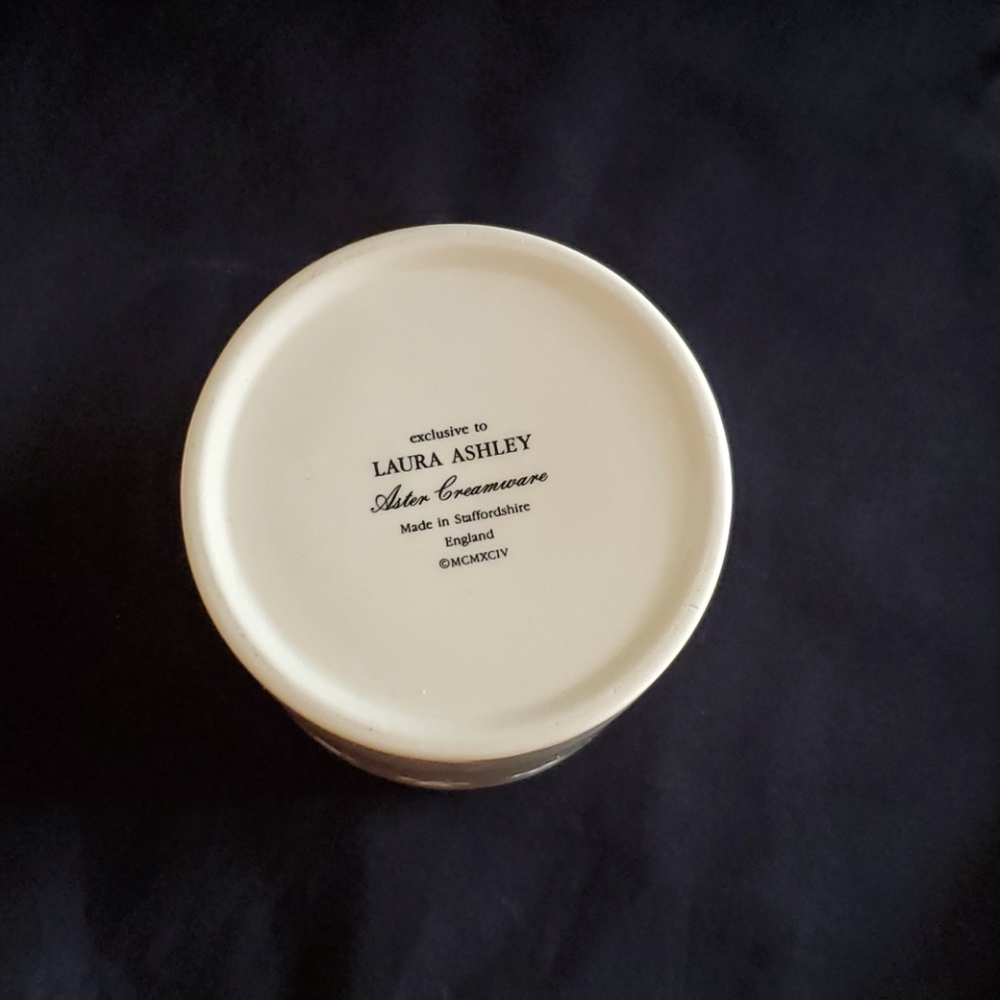 Laura Ashley Aster Creamware